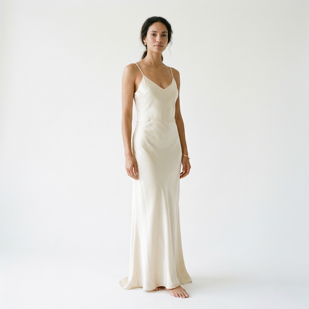 Essential Silk Dress — Anning's Clothing